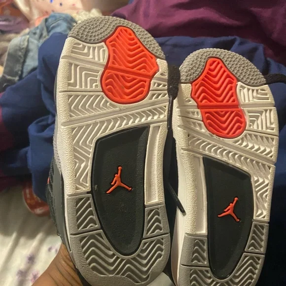 Jordan | Shoes | Jordan4 Red Black Gently Used Great  display picture 1